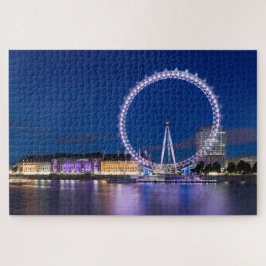 LONDON EYE FERRIS WHEET by NIGHT Puzzle