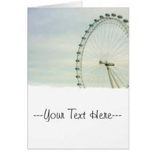 London Eye Green Blue Sky