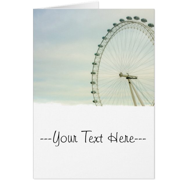 London Eye Green Blue Sky (Vorne)