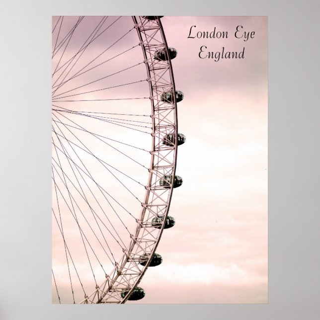London Eye Plakat (Vorne)