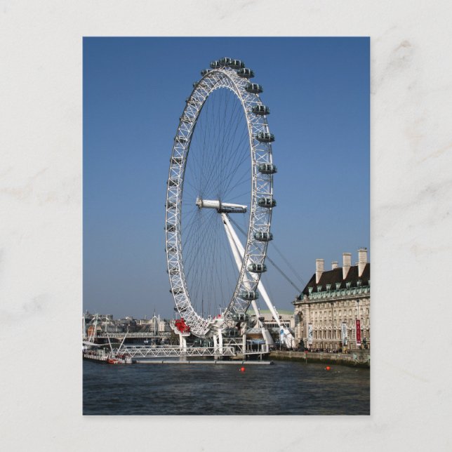 London Eye Postcard Postkarte (Vorderseite)