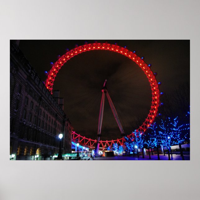 London Eye Poster (Vorne)