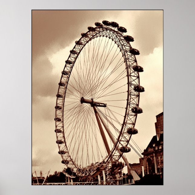 LONDON EYE POSTER (Vorne)
