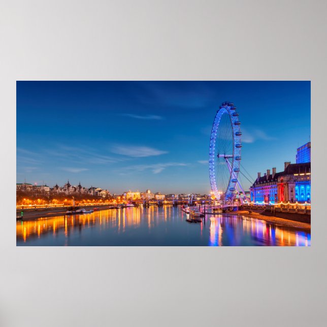 London Eye Poster (Vorne)