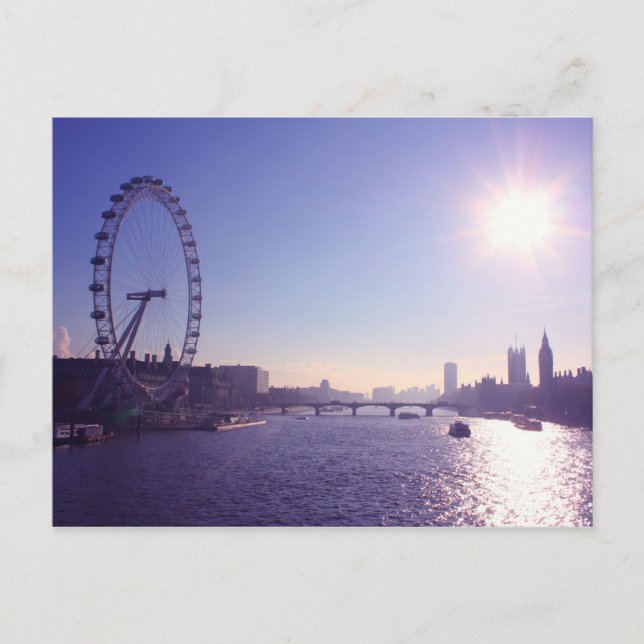 London Eye Postkarte (Vorderseite)