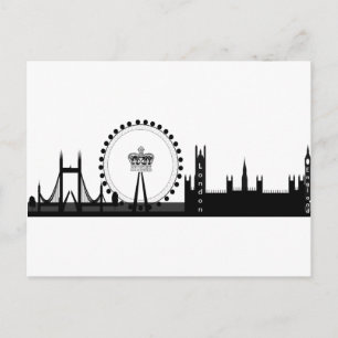 London Eye Postkarte