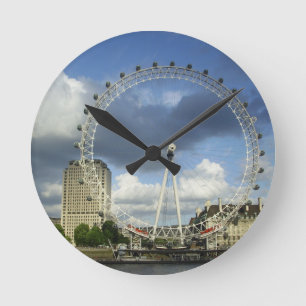 London Eye Runde Wanduhr
