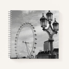 London Eye Spiral Notebook Notizbuch