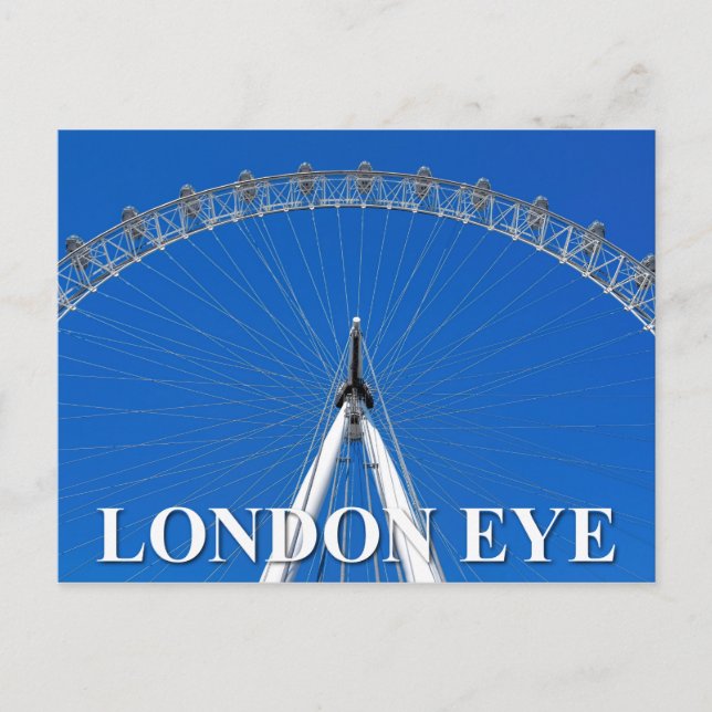 London Eye UK Postcard Postkarte (Vorderseite)