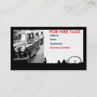 London-Fahrerhäuser Visitenkarte