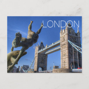 London Feiertagspostkarte