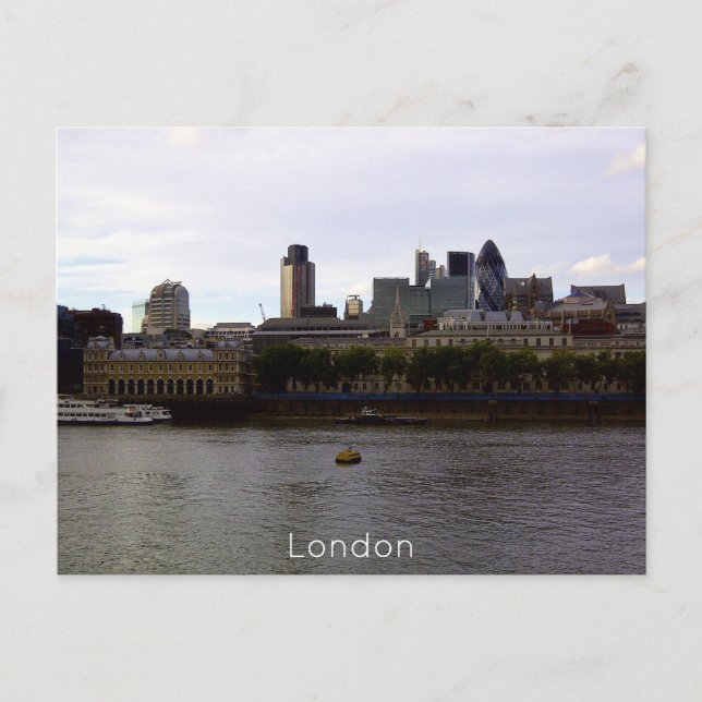 London Feiertagspostkarte (Vorderseite)