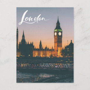 London Feiertagspostkarte
