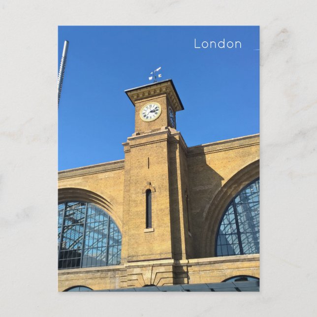 London Feiertagspostkarte (Vorderseite)