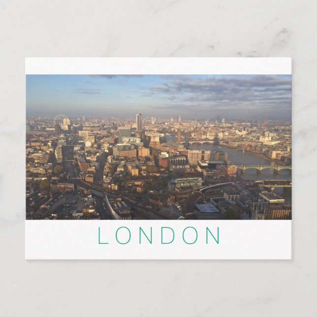 London Feiertagspostkarte (Vorderseite)