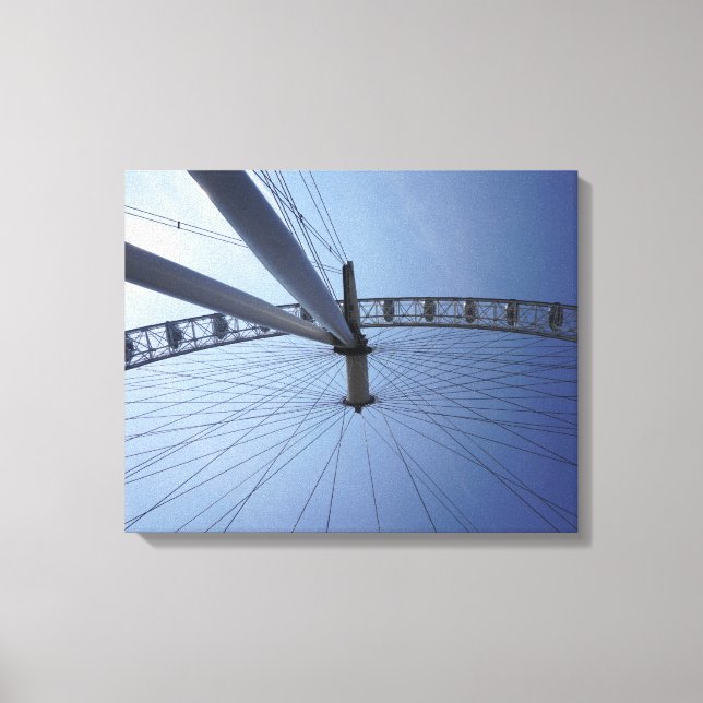 London Ferris Wheel Leinwanddruck (Vorderseite)