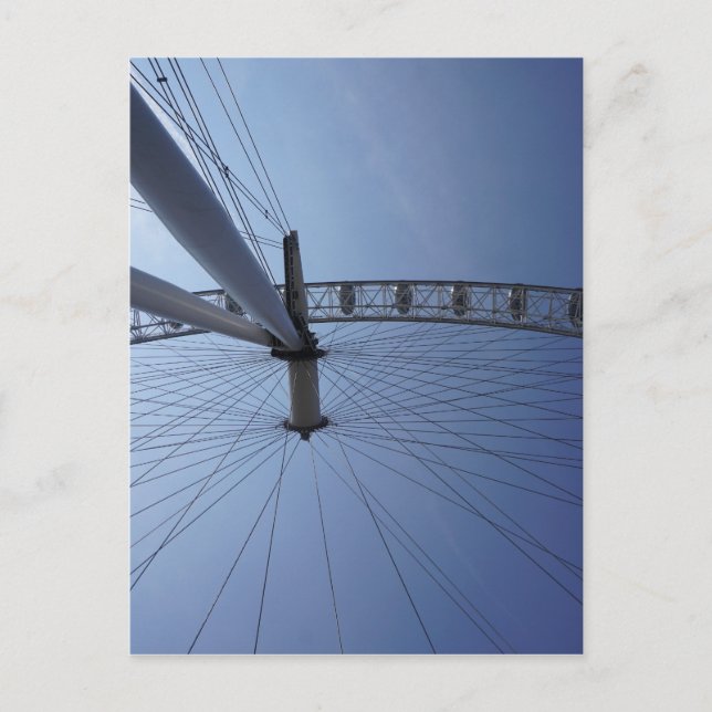 London Ferris Wheel Postkarte (Vorderseite)