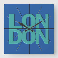 London Finance Timezone Wall Clock