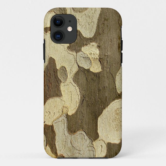London Flugzeug Tree Bark iPhone / iPad Case (Rückseite)