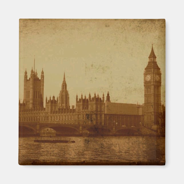 London Fluss Thames Magnet (Vorne)