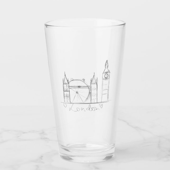 London Glas (Vorderseite)