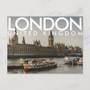 London, Großbritannien Postkarte