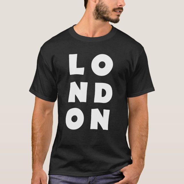 London Großbritannien T-Shirt (Vorderseite)
