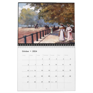 London Großbritannien Viktorianisch Vintage Renais Kalender