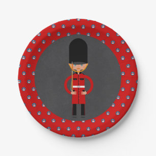 London Guard Boy Birthday Party Pappteller