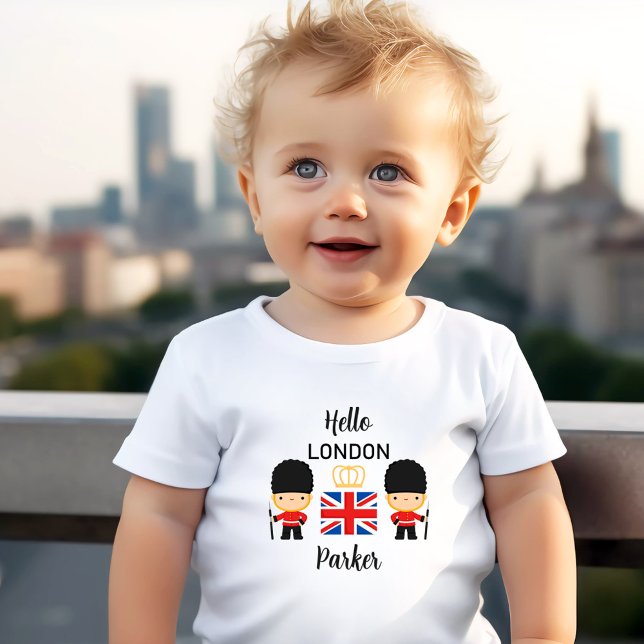 London Guards Boy Name British England Kleinkind T-shirt (London Guards Boy Name British England Toddler T-shirt)