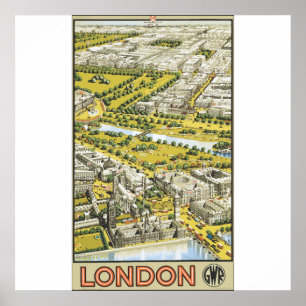 London Gwr, Antik Poster
