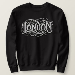 London Heavy Metal Calligraphy - London Metalheads Sweatshirt
