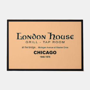 London House Restaurant Club, Chicago, IL Fußmatte