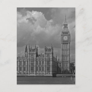 London Houses of Parliament & Big Ben Vertical Postkarte