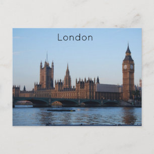 London, Houses of Parliament Postcard Postkarte