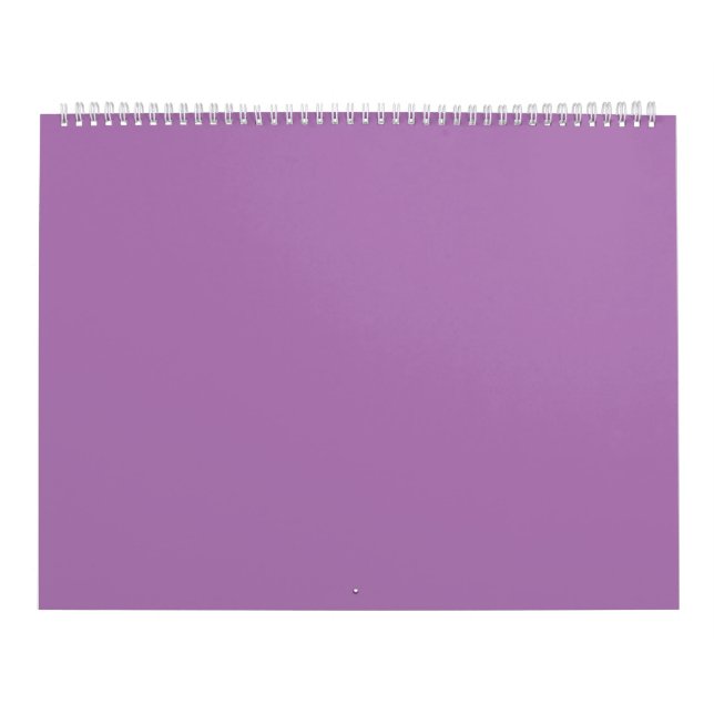 London Hue, Opera Mauve, blasses Lila, Kalender (Titelbild)