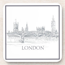 London Iconic Skyline Sketch