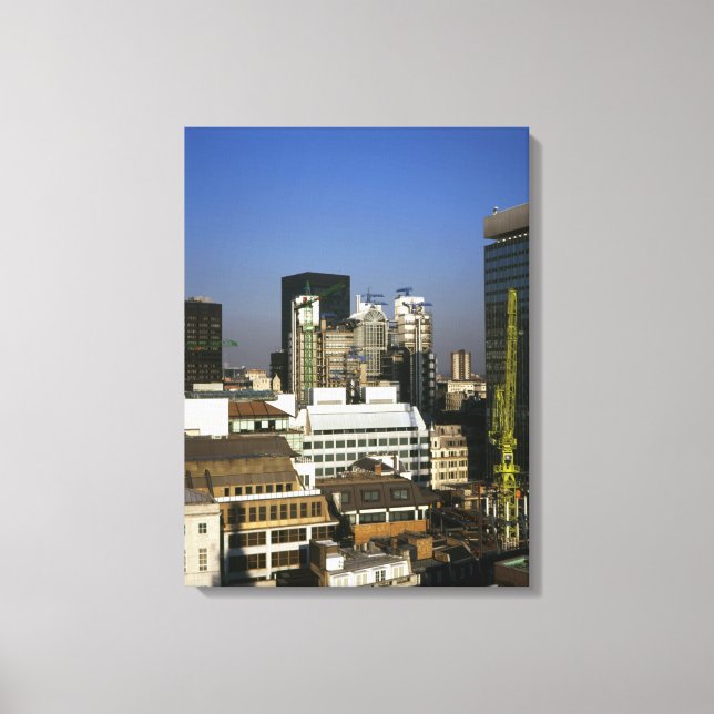 London in den 1990er Jahren Leinwanddruck (Vorderseite)