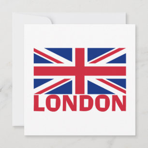 London in Rot Einladung