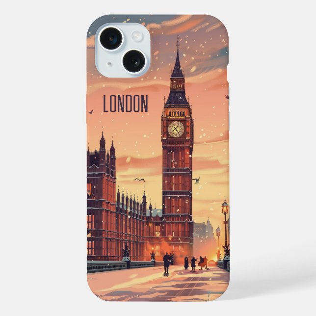 London iPhone Hülle (Rückseite)