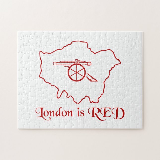 London Is Red Arsenal  Puzzle (Horizontal)