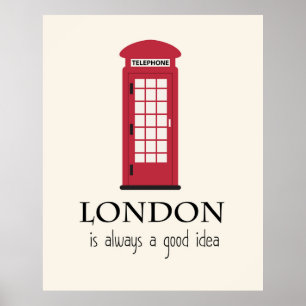 London ist immer eine gute Idee Poster