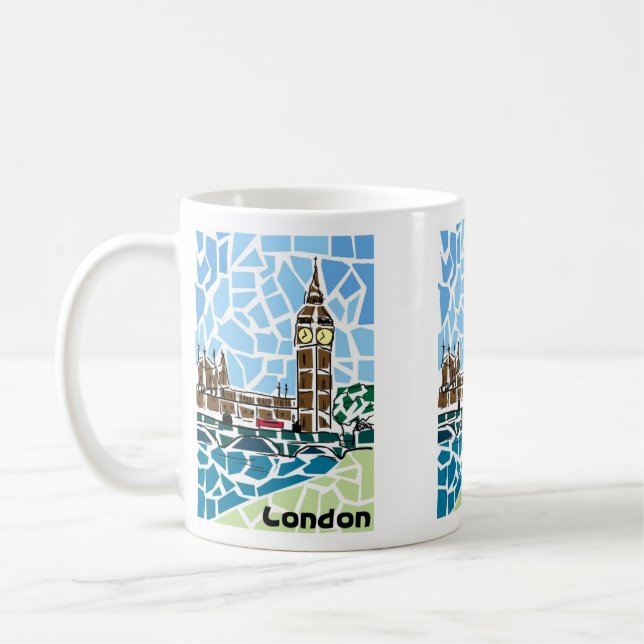 London-Kaffee-Tasse Tasse (Links)