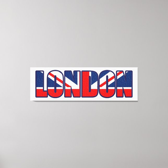 London Leinwanddruck (Vorderseite)