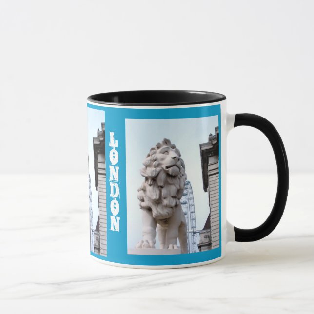 London Lion Statue Tasse (Rechts)