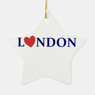 London love keramik ornament