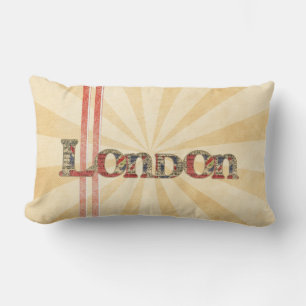 London Lumbar Throw Pillow Lendenkissen