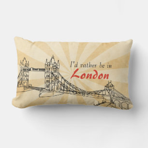 London Lumbar Throw Pillow Lendenkissen