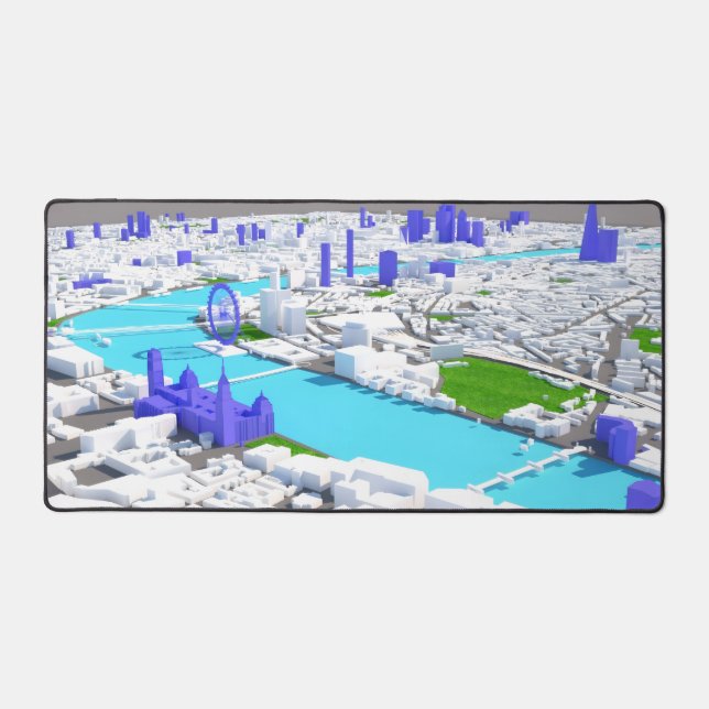 London Map Desktop 2015 Schreibtischunterlage (Vorderseite)