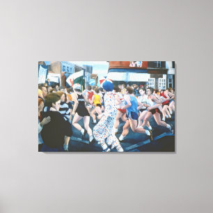 London-Marathon 1996 Leinwanddruck